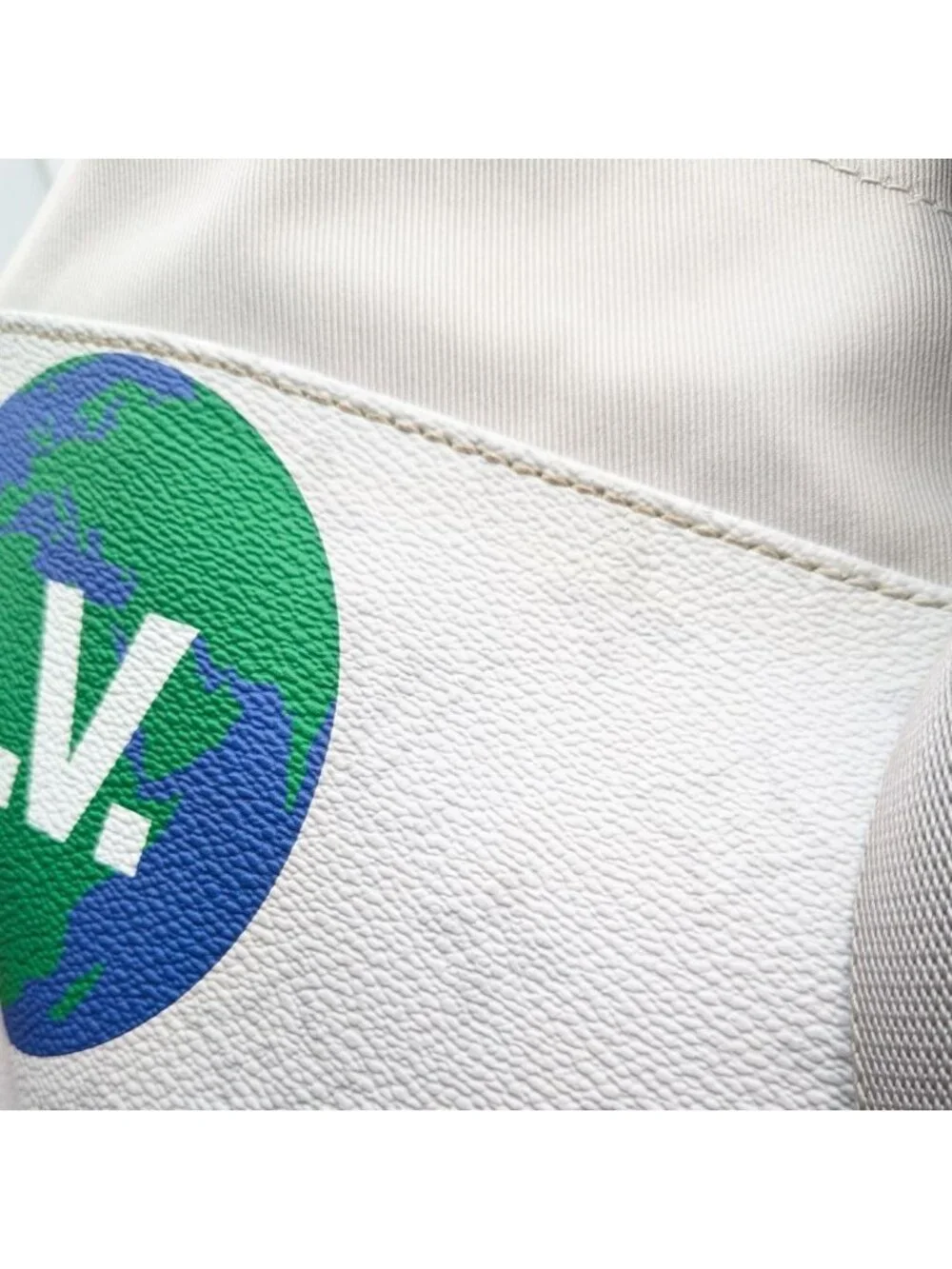 Louis Vuitton Chalk Sling Bag Monogram White Logo